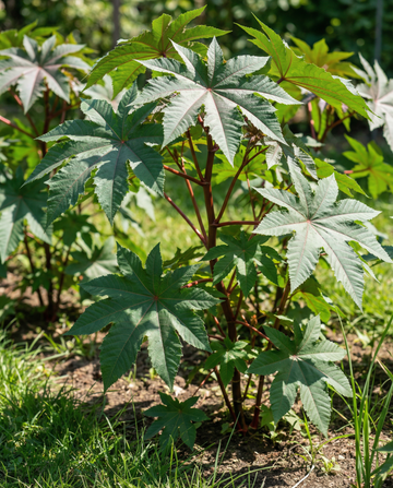 Wonderboom Fast Growing (Ricinus communis) – ettåriga blomsterfrön från SeedsChoice