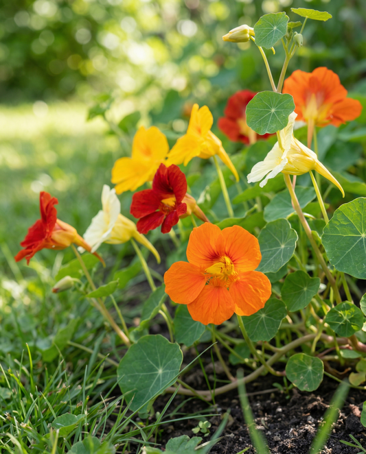 Krasse Jewel Of Africa (Tropaeolum majus) – ettåriga frön från SeedsChoice