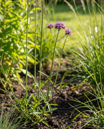 Purpurverbena (Verbena bonariensis) – ettåriga blomsterfrön från SeedsChoice