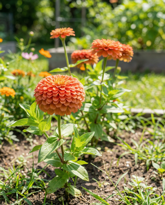 Eldorado (Zinnia elegans) – ettåriga frön från SeedsChoice