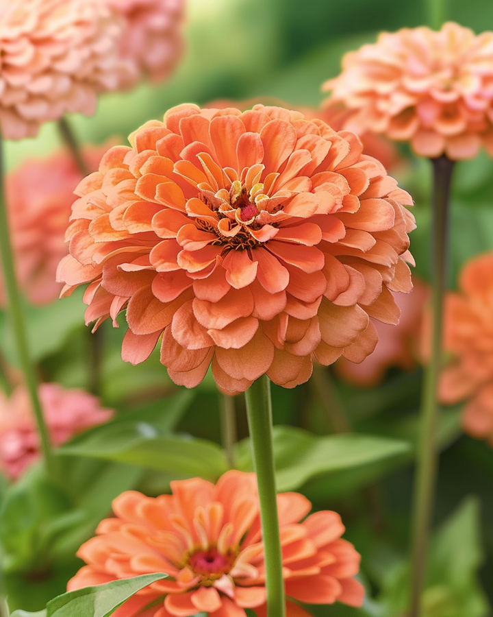 Eldorado-frön (Zinnia elegans) – ettårig
