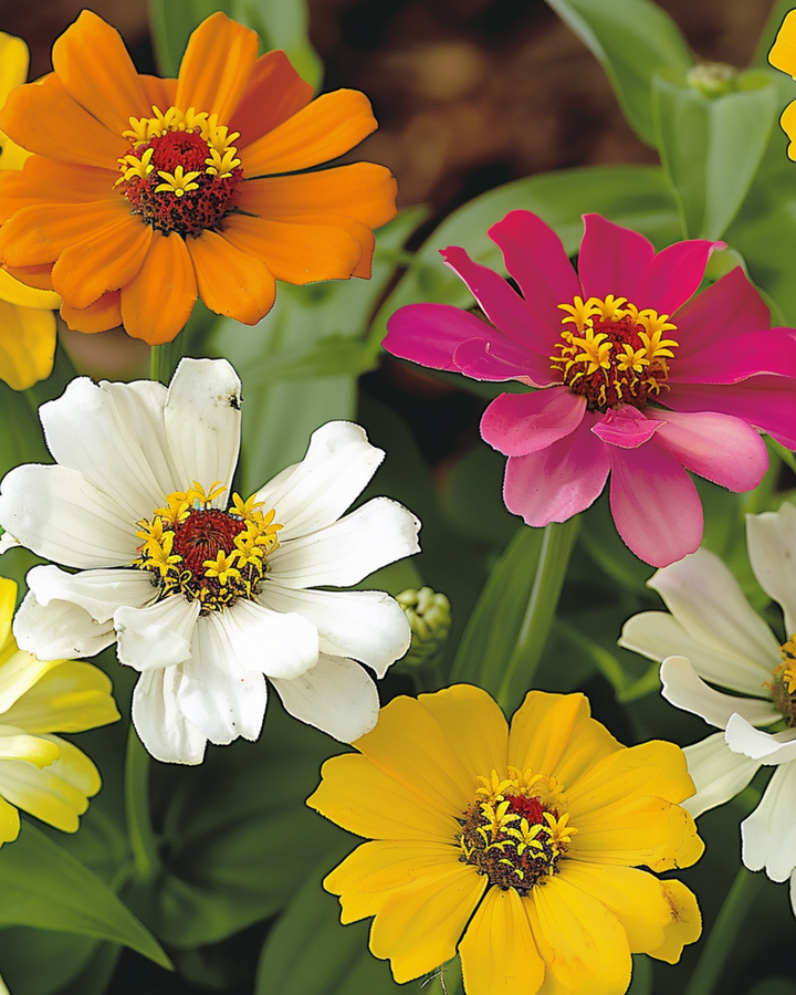 Star Starbright-frön (Zinnia angustifolia) – ettårig blandning