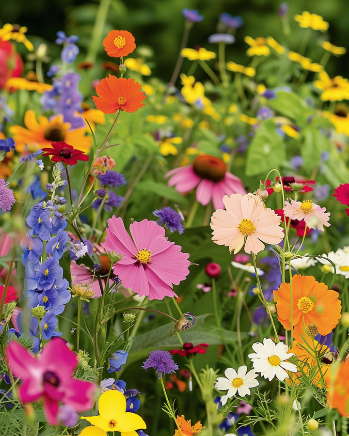 Summer Mix For Full Sun 20 To 80 Cm frön – ettårig blomma