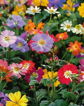 Japanese Flower Carpet frön ettårig mix fullt sol 15 till 45 cm
