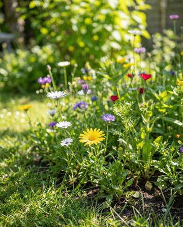 Vildblommsblandning 5 g förpackning (Linum usitatissimum) – ettåriga blomsterfrön från SeedsChoice