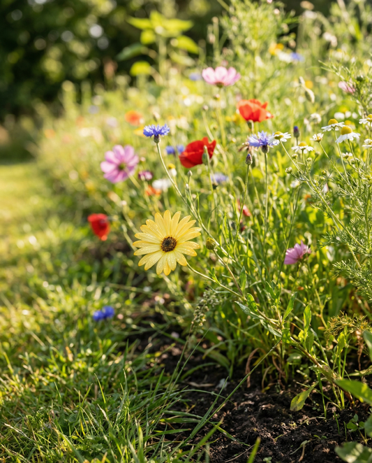 For Grass Borders Mix 80 Cm Height – ettåriga gräsfrön från SeedsChoice