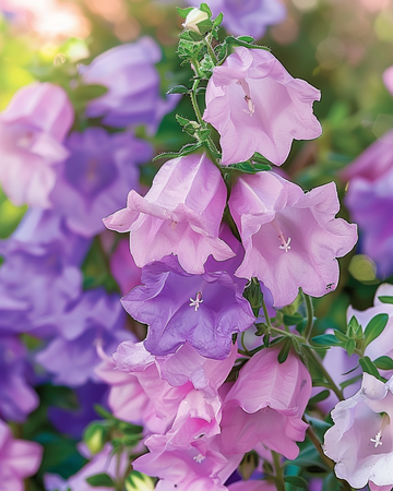 Klockkungen fyllda blommor frön (Campanula medium) – tvåårig blomma