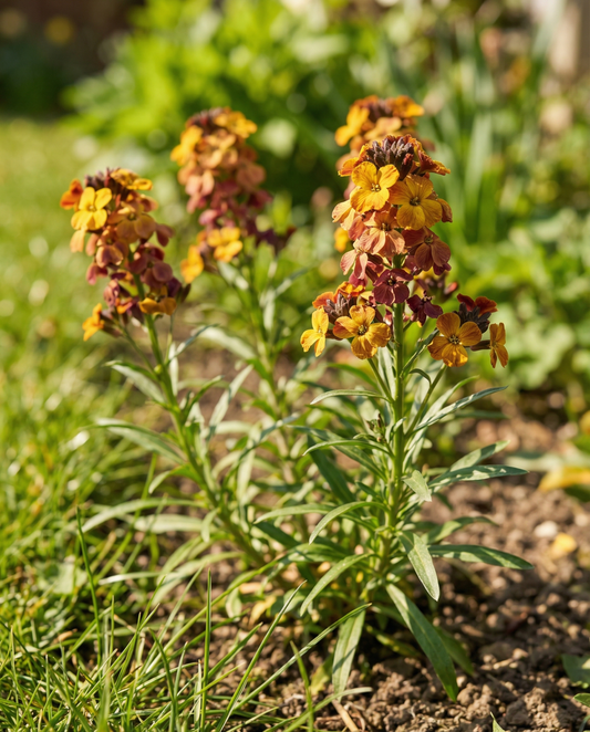 Gyllenlack Fair Lady (Erysimum cheiri) – tvååriga blomsterfrön från SeedsChoice