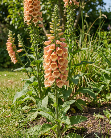 Peach F1 (Digitalis dalmatian) – frön för tvååriga plantor från SeedsChoice