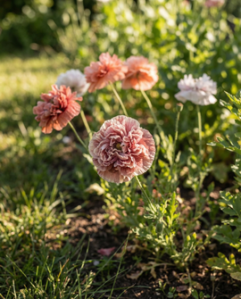 Vallmofrön flamländsk antik tvåårig blomsterblandning