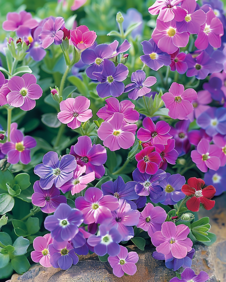 Rock Cress Mix frön (Aubrieta hybrida) – flerårig blomma