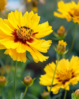 Double Butter Daisy frön Early Sunrise Coreopsis grandiflora flerårig