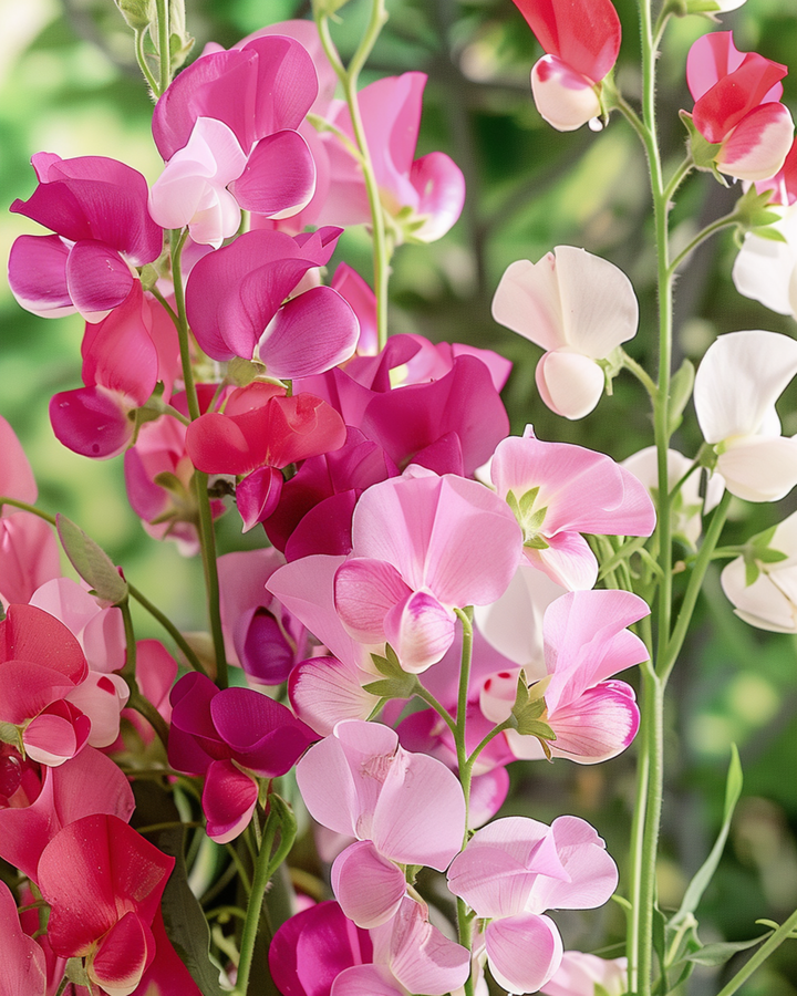 Luktärt Mix-frön (Lathyrus latifolius) – flerårig blomma