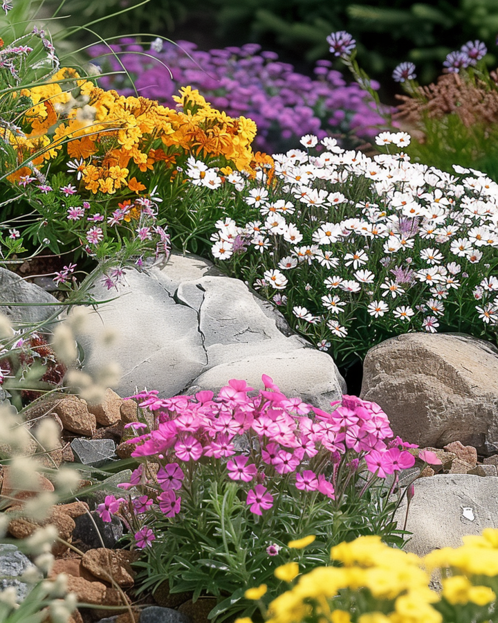 Klippträdgård blandning full sol 15 25 cm frön – flerårig blomma