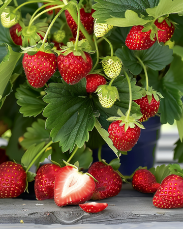 Jordgubbsfrön Ruby Ann F1 (Fragaria ananassa) – ettårig