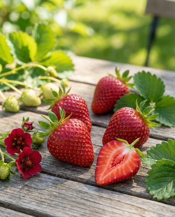 Jordgubbe Ruby Ann F1 (Fragaria ananassa) – ettåriga frön från SeedsChoice