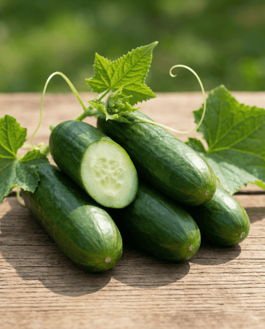 Snacksgurka Kaikura F1 (Cucumis sativus) – ettåriga grönsaksfrön från SeedsChoice