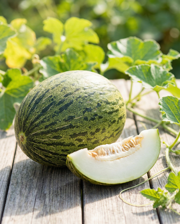 Piñonet Piel De Sapo melon (Cucumis melo) – frön för ettårig grönsak från SeedsChoice