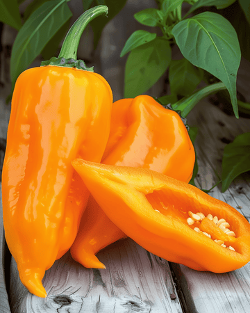 Spetspaprika Timia Orange Pointed frön (Capsicum annuum) – ettårig grönsak