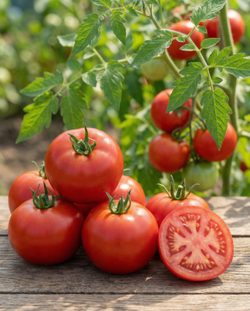 Tomat Pyros F1 (Solanum lycopersicum) – ettåriga grönsaksfrön från SeedsChoice