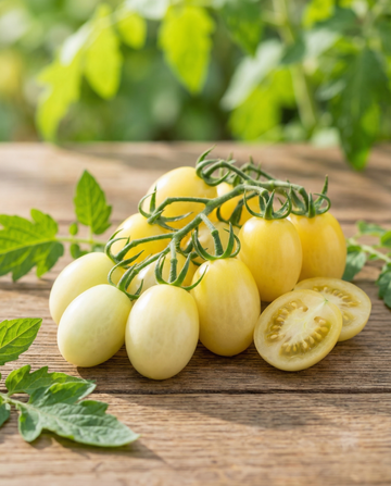 Snacktomat Dattolime F1 (Solanum lycopersicum) – ettåriga grönsaksfrön från SeedsChoice