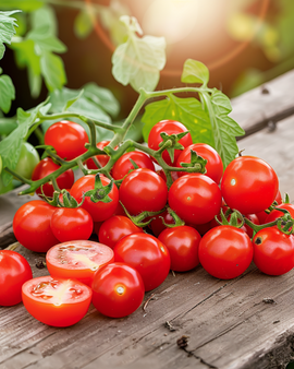 Körsbärstomatfrön Solanum lycopersicum Ettårig Sort Cerise