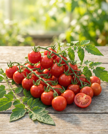 Körsbärstomat Cerise (Solanum lycopersicum) – ettåriga grönsaksfrön från SeedsChoice