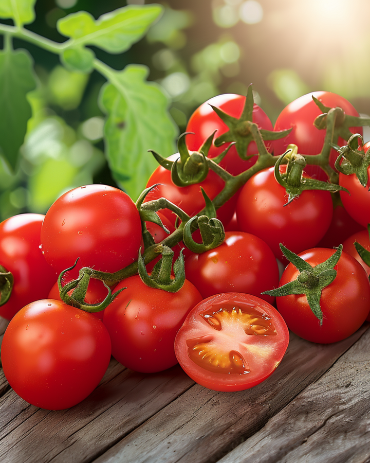 Dvärg körsbärstomat Tiny Tim frön (Solanum lycopersicum) – ettårig grönsak
