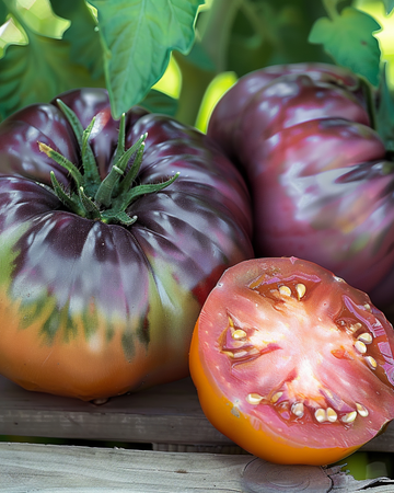 Tomatfrön Black Krim (Solanum lycopersicum) – ettårig grönsak