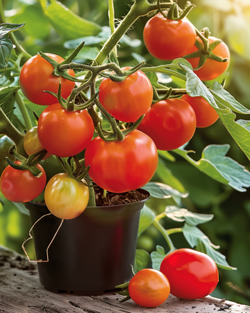 Busktomat Maja frön (Solanum lycopersicum) – ettårig grönsak