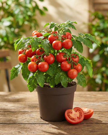 Busktomat Maja (Solanum lycopersicum) – ettåriga grönsaksfrön från SeedsChoice