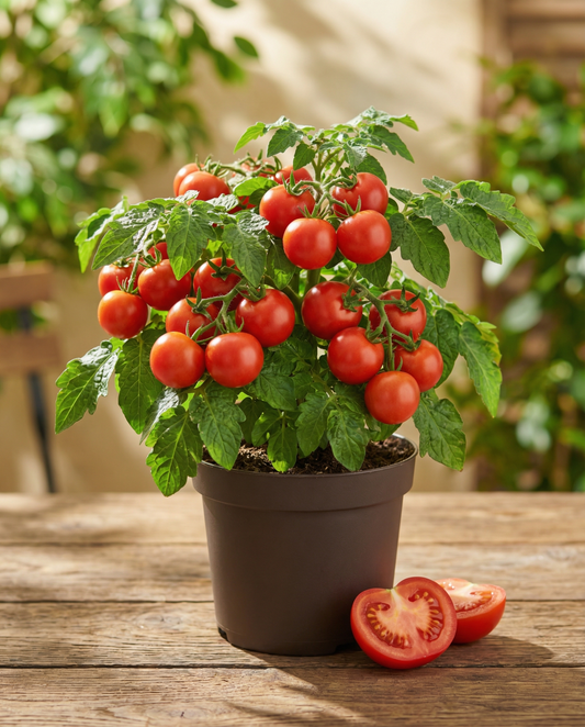 Busktomat Maja (Solanum lycopersicum) – ettåriga grönsaksfrön från SeedsChoice