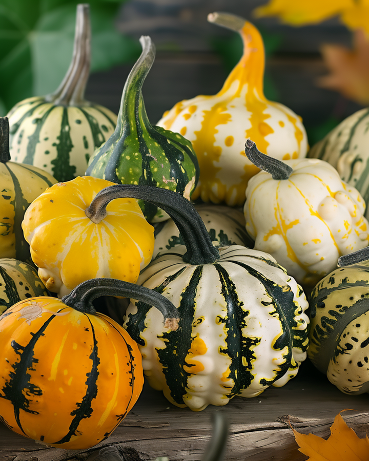 Prydnadspumpafrön (Cucurbita pepo) – ettårig blandning