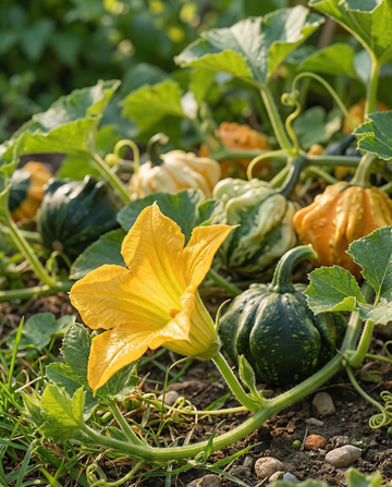 Prydnadspumpa Crown Of Thorns (Cucurbita pepo) – ettåriga frön från SeedsChoice