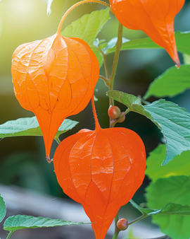 Lyktblomma frön Physalis Alkekengi flerårig blomma orange hylsor