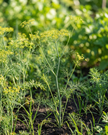 Dill (Anethum graveolens) – ettåriga örtfrön från SeedsChoice