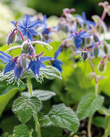 Gurkörtsfrön (Borago officinalis) – ettårig ört