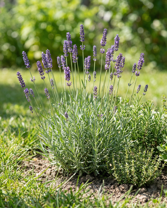 Lavendel (Lavandula angustifolia) – fleråriga örtfrön från SeedsChoice