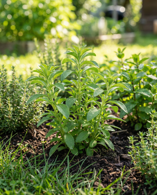 Steviablad (Stevia rebaudiana) – frön för flerårig ört från SeedsChoice