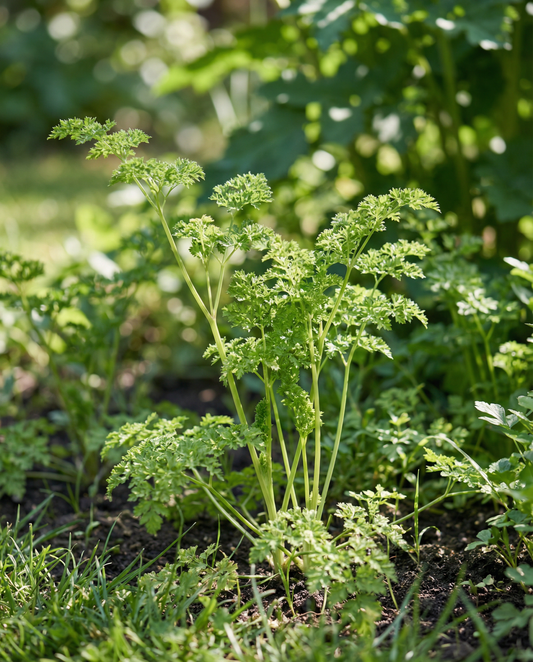Körvel Fine Curled (Anthriscus cerefolium) – ettåriga örtfrön från SeedsChoice