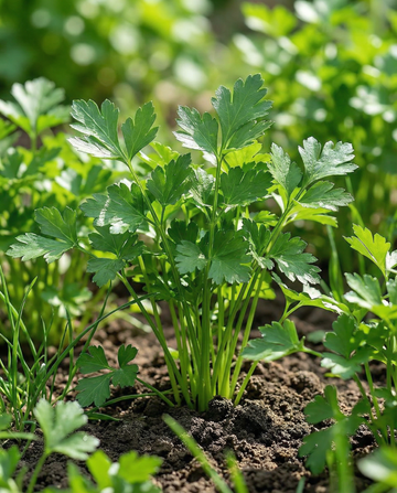 Persilja Amsterdamse Snij (Petroselinum crispum) – tvååriga örtfrön från SeedsChoice
