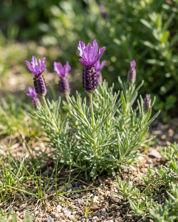 Fransk lavendel (Lavandula stoechas) – frön för ettåriga blommor från SeedsChoice