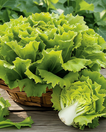 Endive Nuance (Cichorium endivia) – frön till ettårig grönsak från SeedsChoice