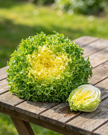 Krullsallat De Meaux (Cichorium endivia) – ettåriga grönsaksfrön från SeedsChoice
