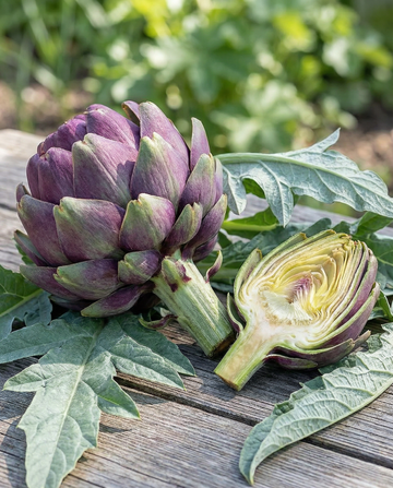Kronärtskocka Violet De Provence (Cynara cardunculus) – frön till flerårig grönsak från SeedsChoice
