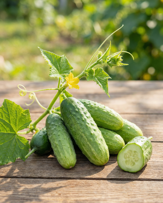 Gurka National (Cucumis sativus) – ettåriga grönsaksfrön från SeedsChoice