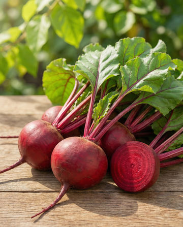 Rödbeta Egyptian Flat Round (Beta vulgaris) – frön för ettårig grönsak från SeedsChoice