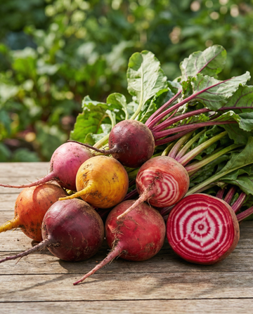 Rödbeta Blandade Färger Runda Rötter (Beta vulgaris) – ettåriga grönsaksfrön från SeedsChoice