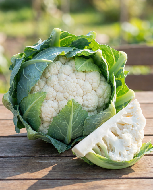 Blomkål Alpha 7 (Brassica oleracea) – ettåriga grönsaksfrön från SeedsChoice