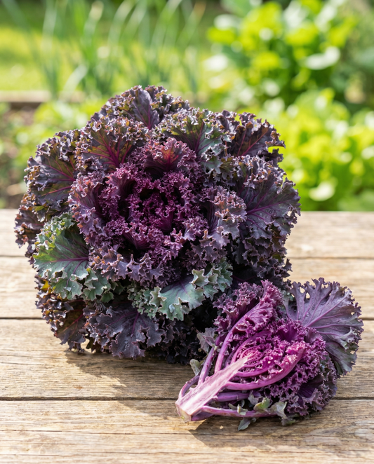 Kruskål Scarlet (Brassica oleracea) – ettåriga grönsaksfrön från SeedsChoice